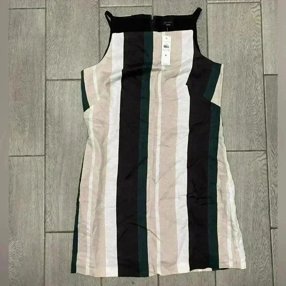 Ann Taylor Stripped Dress Size 8 - Picture 2 of 5